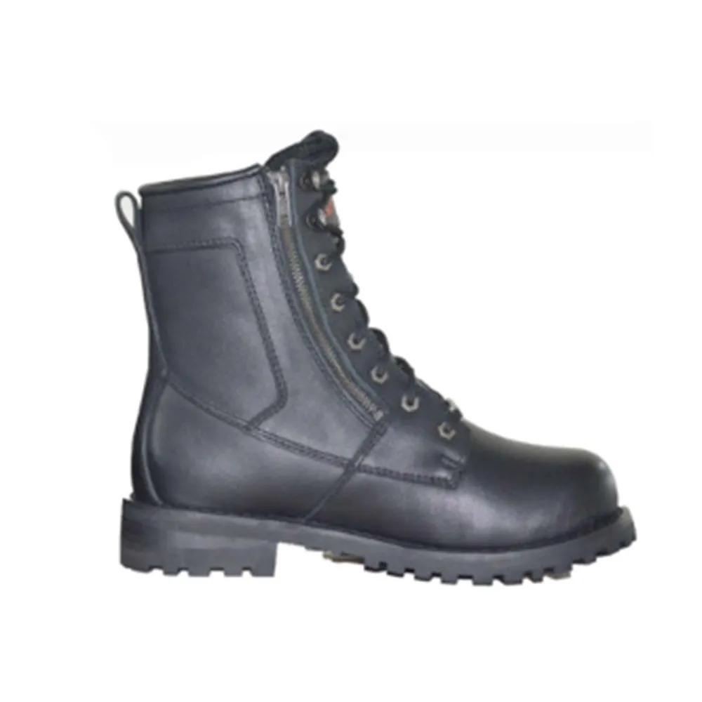 Stonewolf - Mens Motorcycle Biker Leather Boots