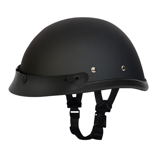 daytona big german novelty motorcycle helmet w road wings Premium Hi-Gloss Black "1004A" Get Free Ryde-Motorcycle wicking fabric interior and included head wrap Novelty Helmets Extreme Biker