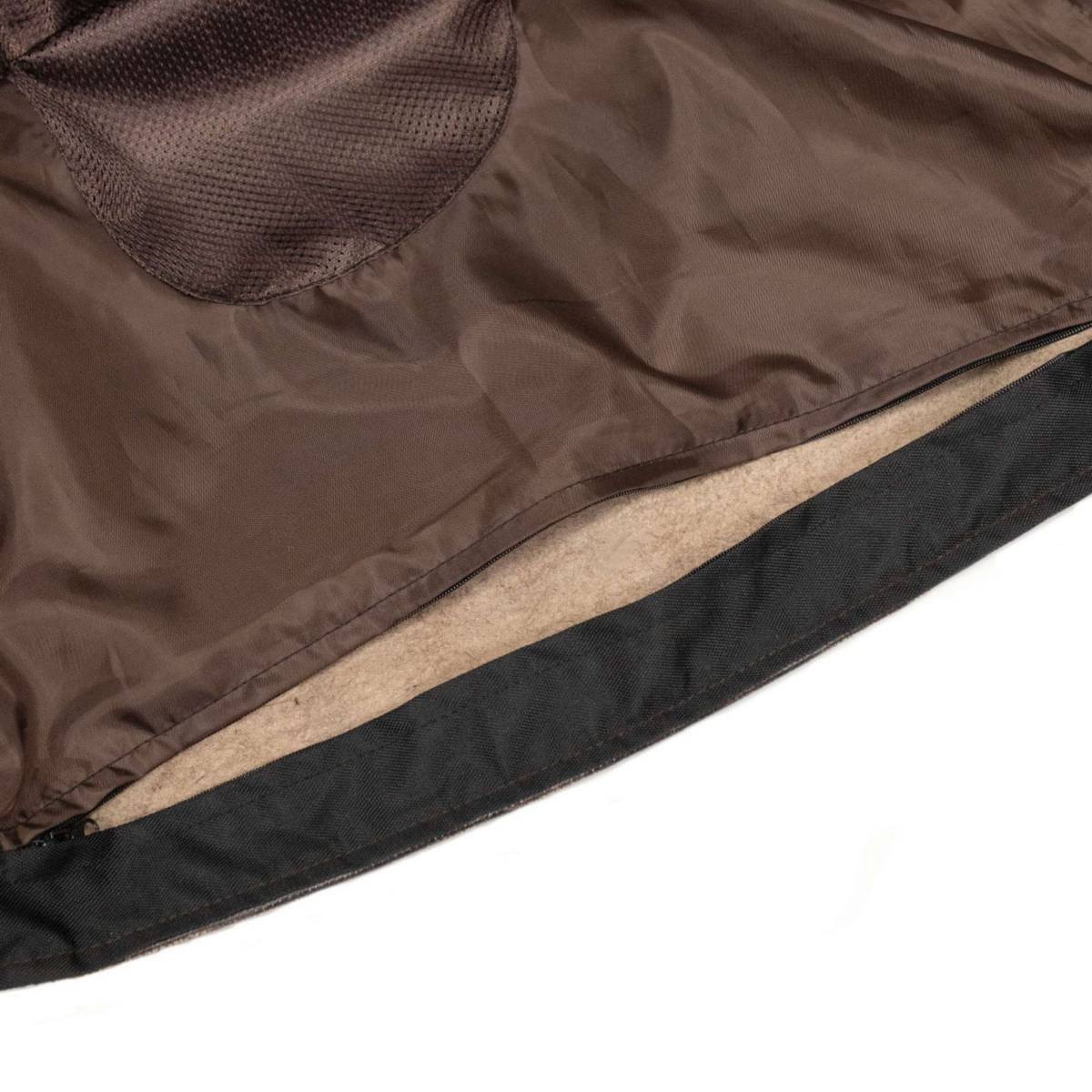 Milwaukee Leather Men's Live to Ride Classic Retro Brown Premium Leather CE Armored Motorcycle Jacket - Side Lace - LKM1707