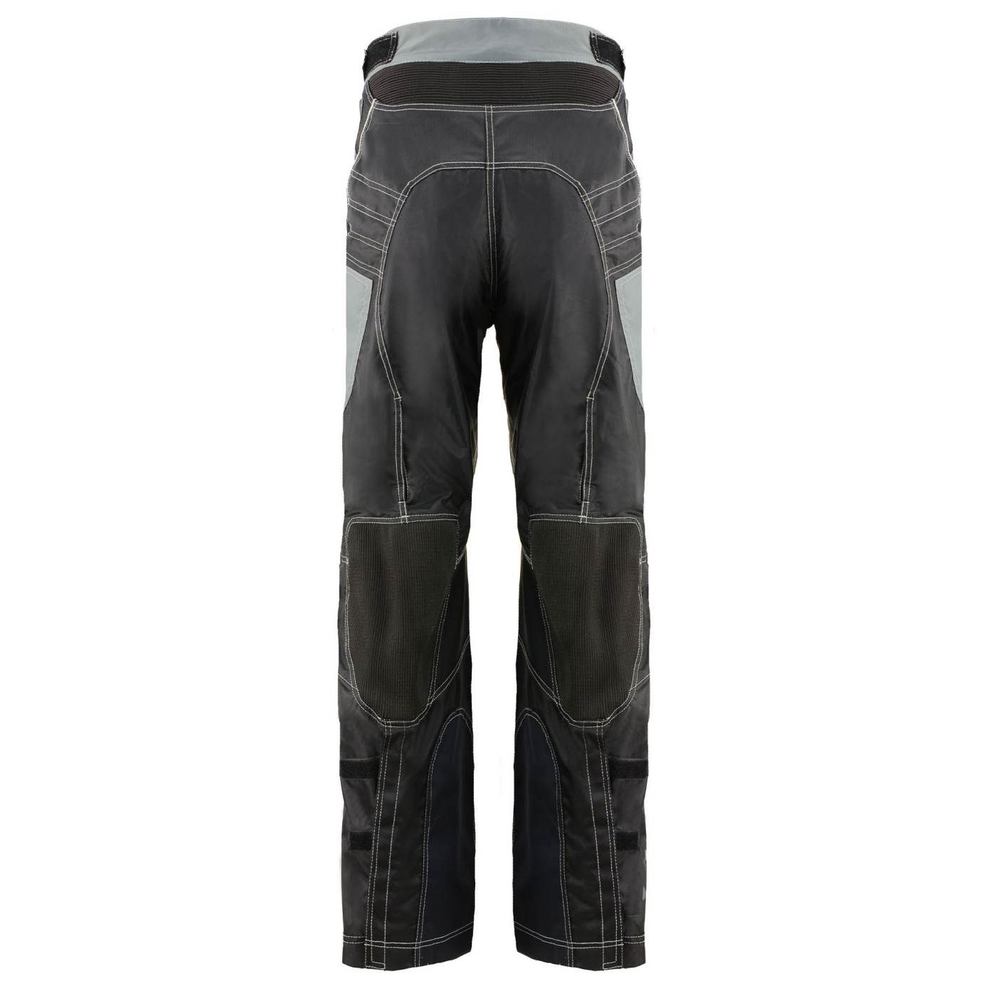 Milwaukee Leather MPM5730 Men's Black and Grey Tri-Tex Fabric Motorcycle Rider Pants w/ CE Armor Protection