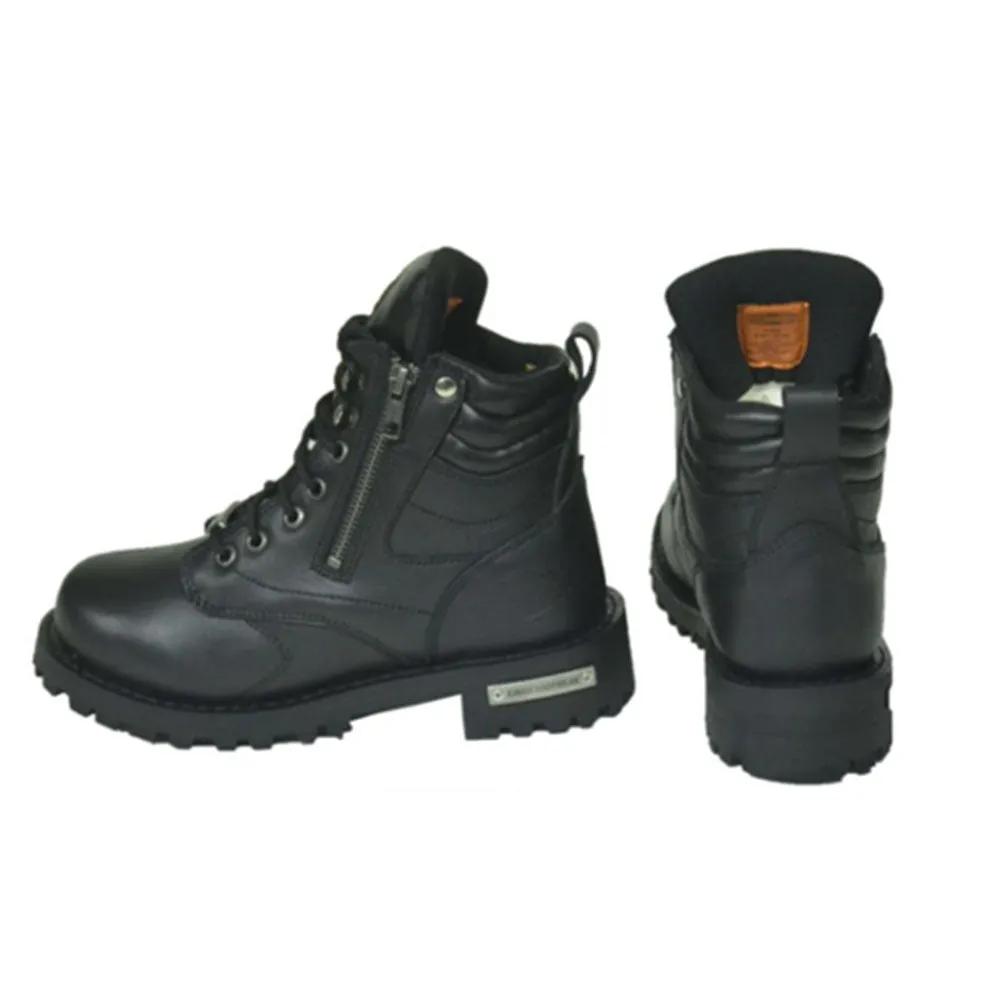 Wildessa - Ladies Motorcycle Biker Leather Boots