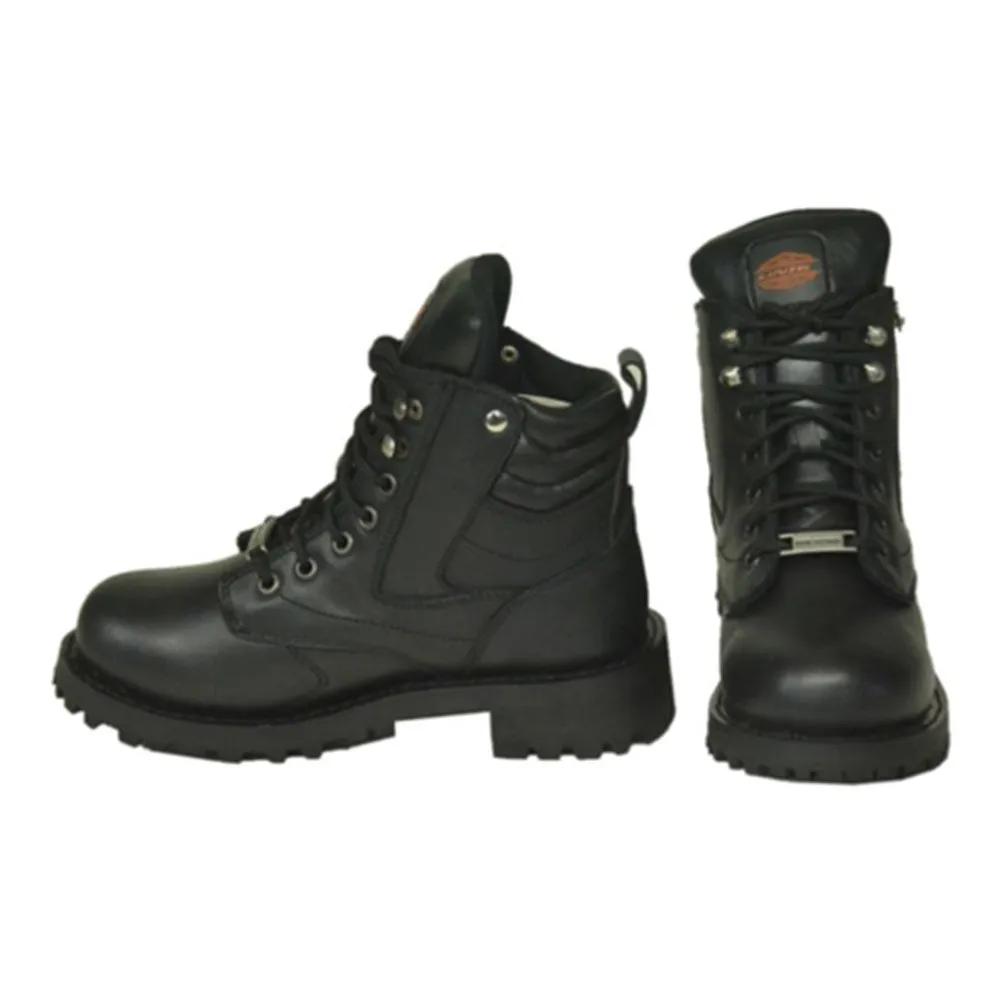 Wildessa - Ladies Motorcycle Biker Leather Boots