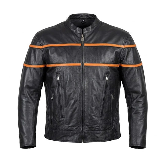 Fury - Men's Premium Leather Motorcycle Jacket