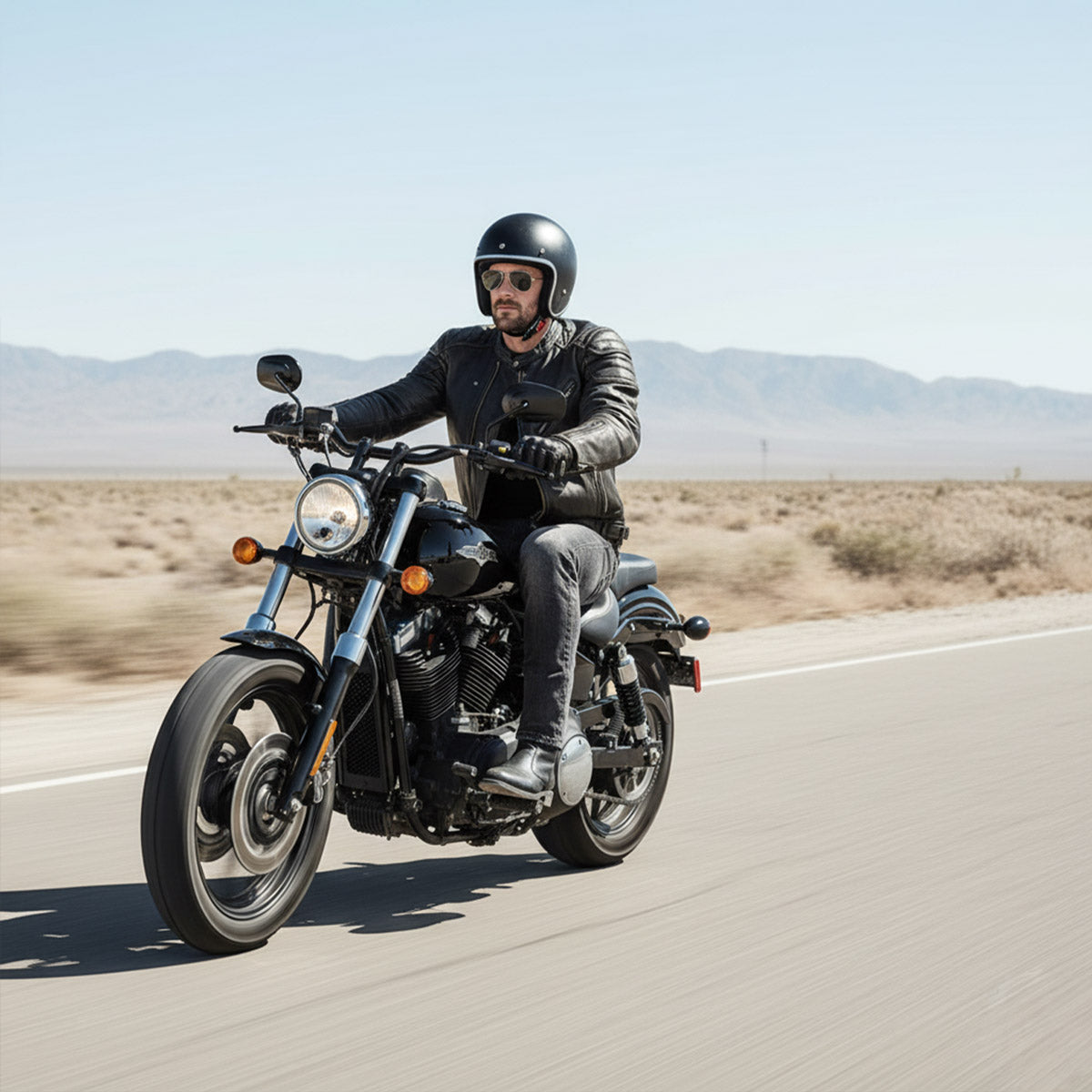 Milwaukee Leather MDM5001 Men's Metro Black CE Armored Motorcycle Riding Denim Jeans Reinforced w/ Aramid Fibers