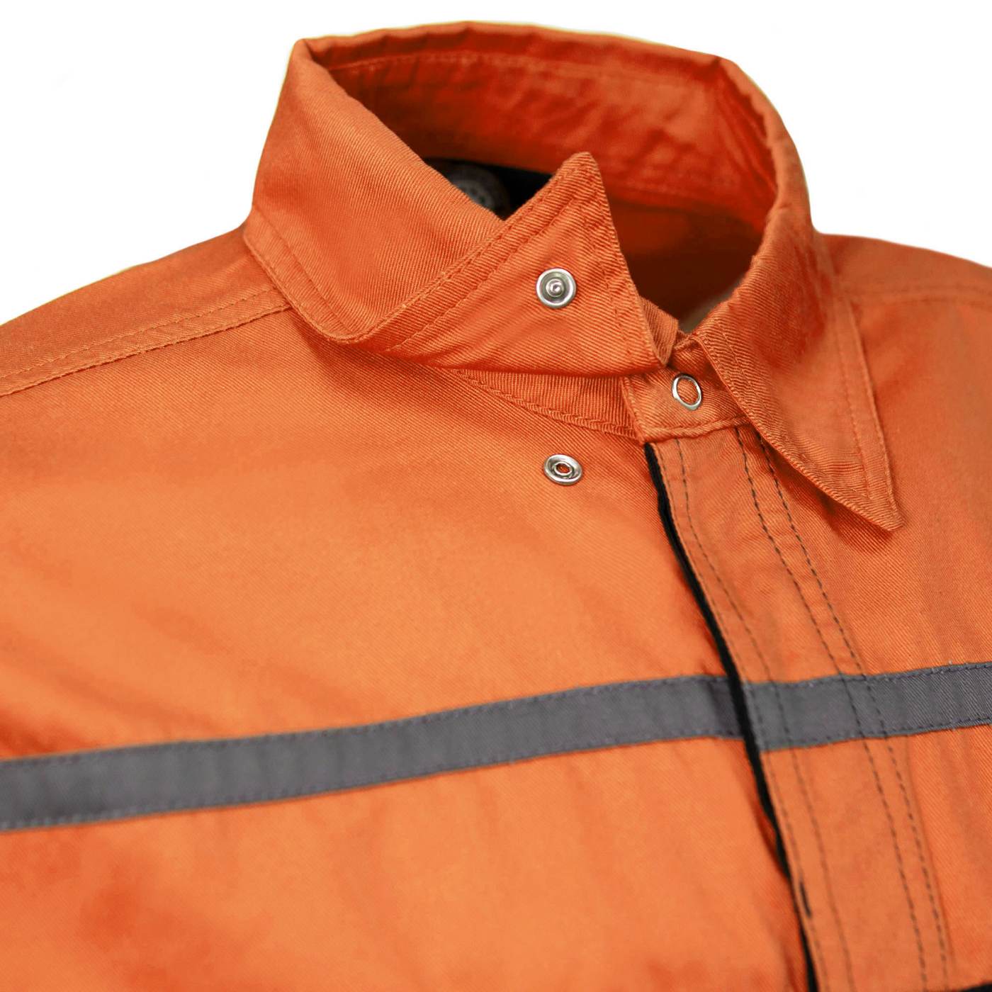MMCC Men’s Torque Shift Reflective Mechanic Work Shirt - 50/50 Cotton Poly Blend - MDM11616