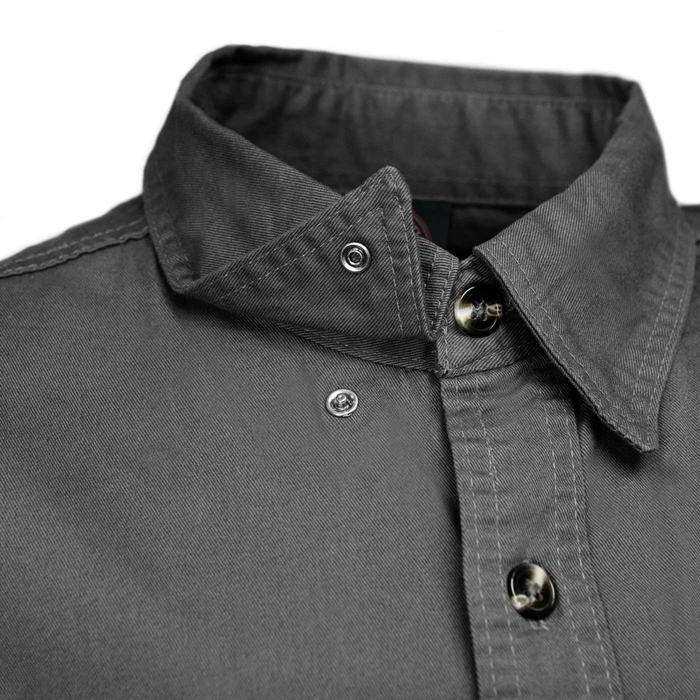 MMCC Men's Rustline Sleeveless Cut-Off Work Shirt - 100% Cotton, Dual Chest Pockets, Button Front - MMC16016