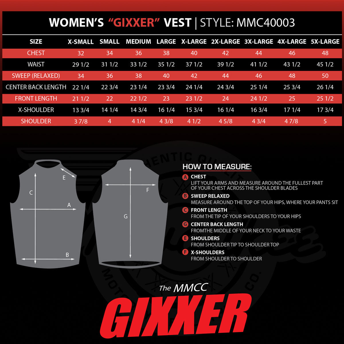 Milwaukee Motorcycle Clothing Co. Women's Gixxer Black Premium Leather Vest w/ Round Neck Side Buckle MMC40003