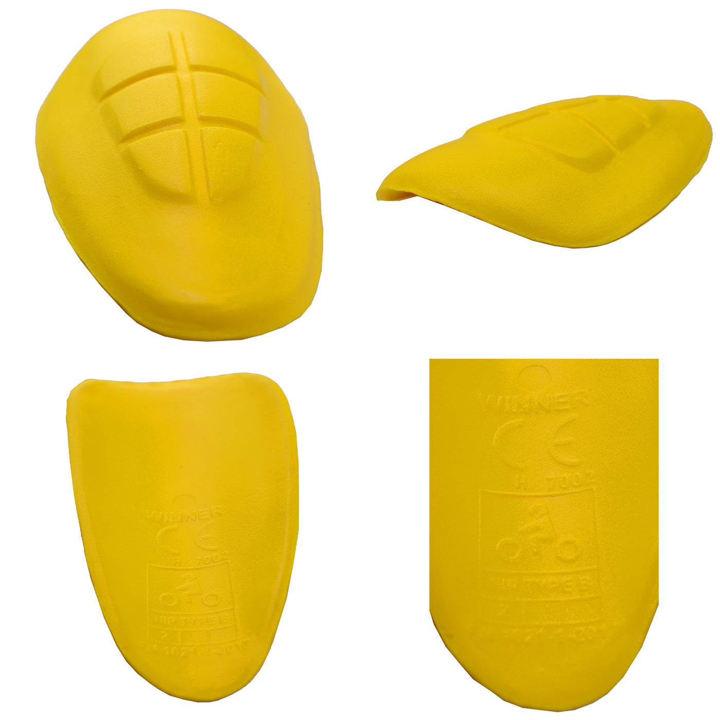 Milwaukee Leather MP7913 CE-Approved Motorcycle Armor for Hip Pockets - Riding Pants with Insert Pockets