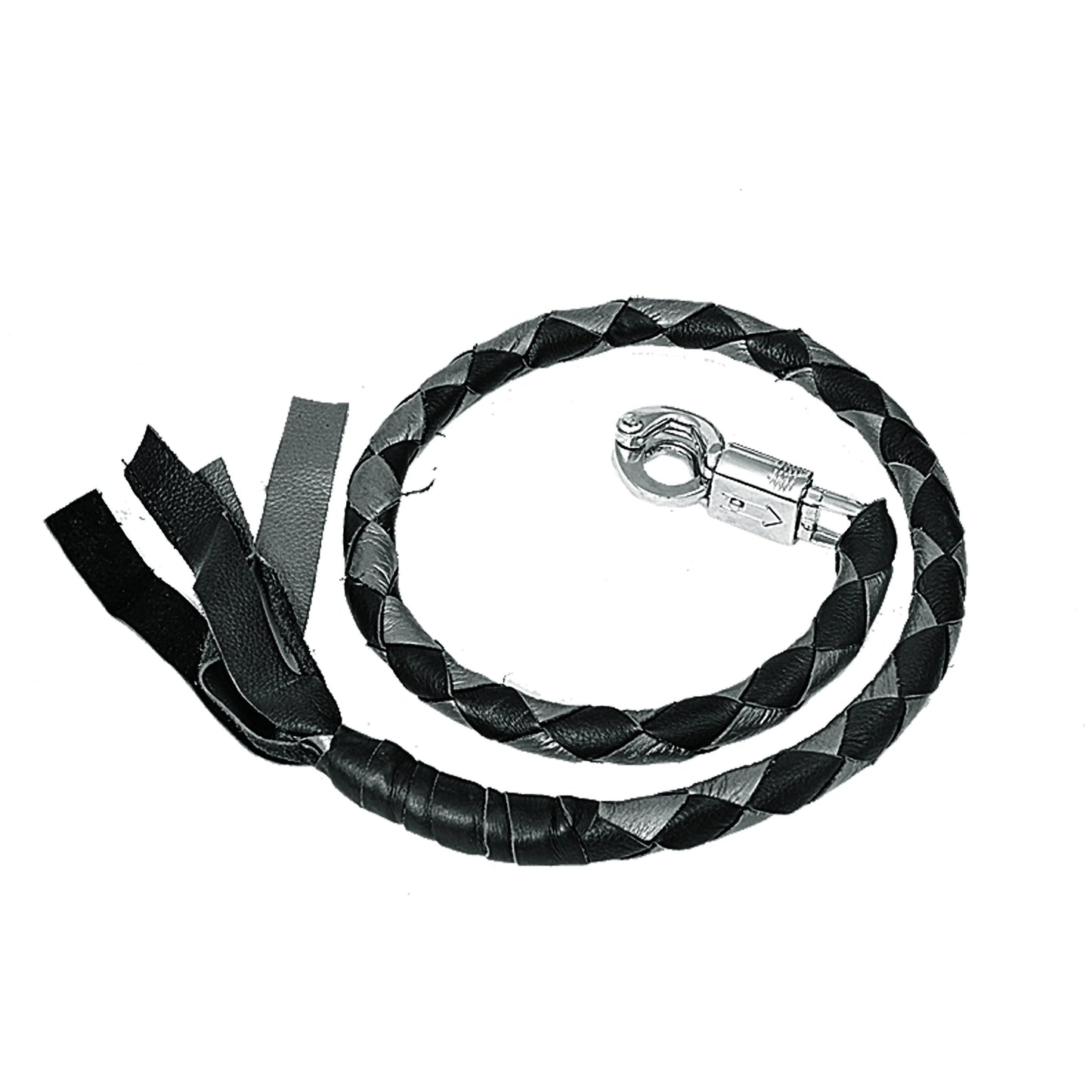 Black & gray  Biker Get Back Whips