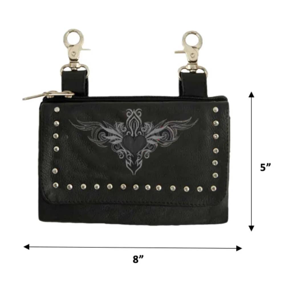 Women’s Premium Cowhide Clip on Leather Bag