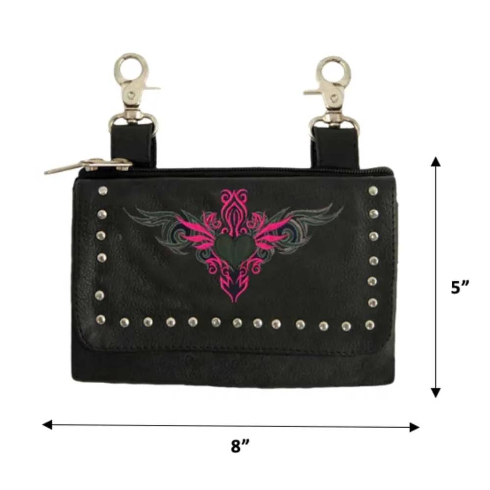 Highway Queen Cowhide Clip on Bag