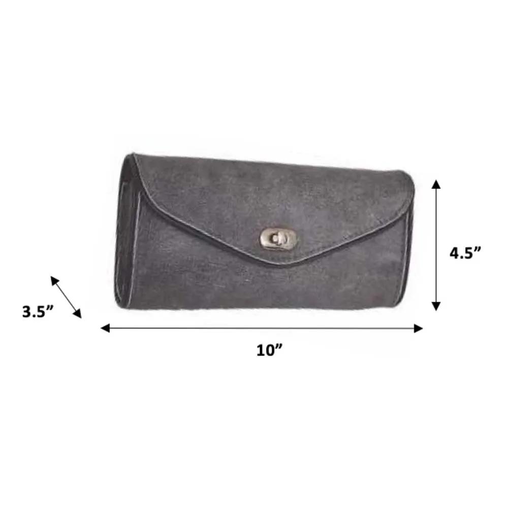 Leather 1-Pocket Windshield Bag