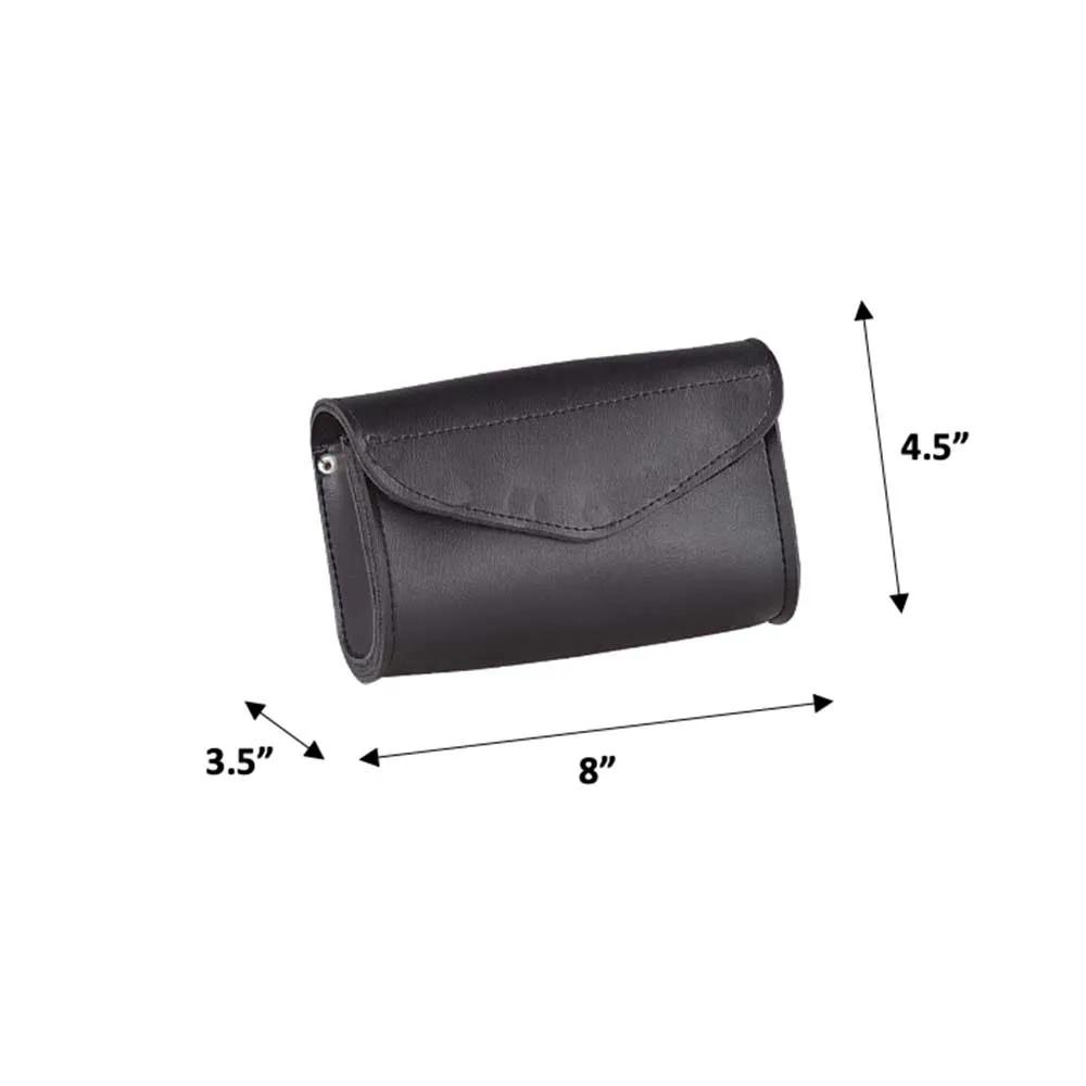 Black - PVC 1-Pocket Windshield Bag
