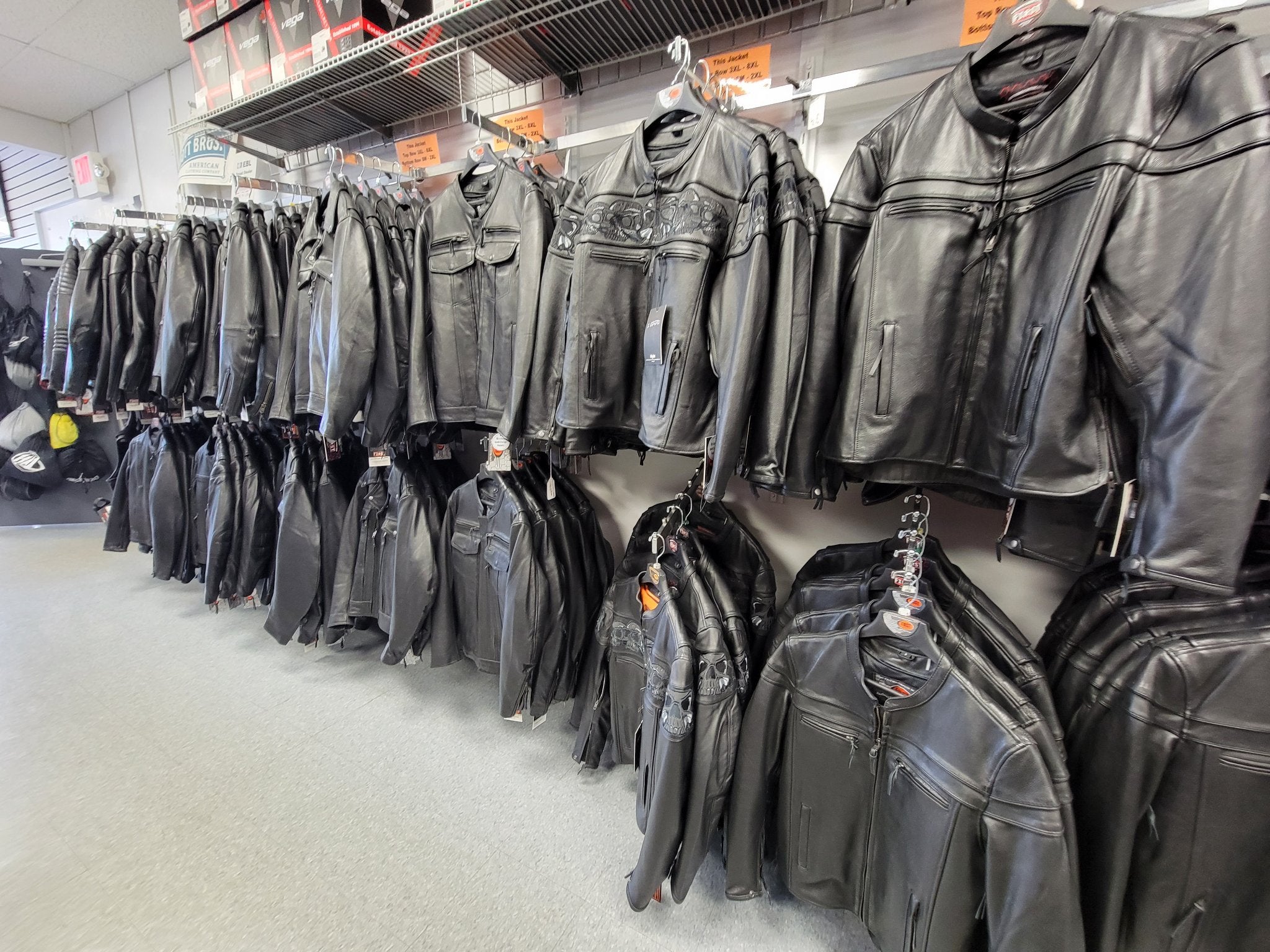 Bikers on sale in leather