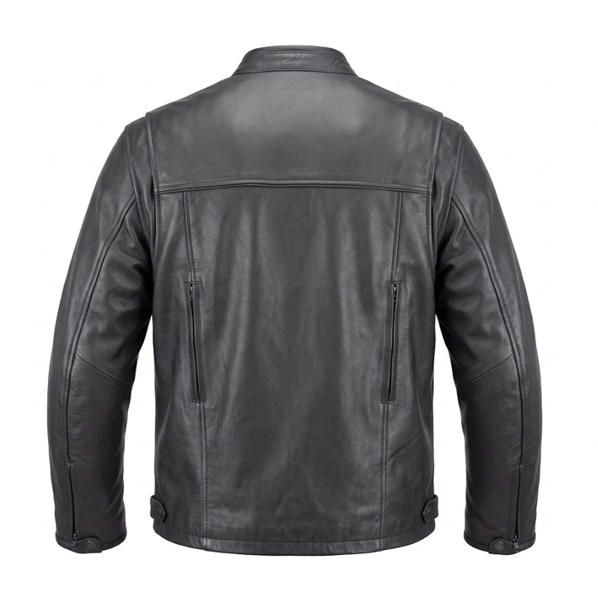 Black Iron - Men's Motorcycle Leather Jacket