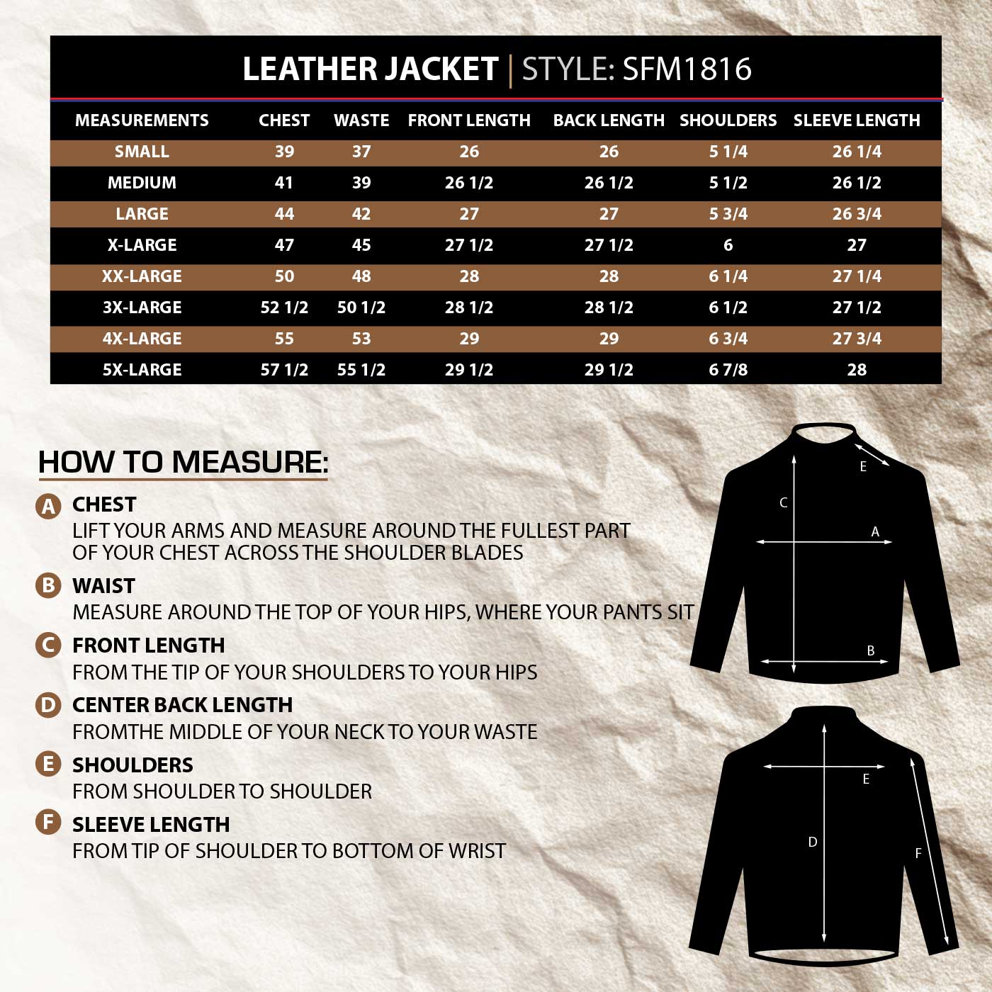 Milwaukee Leather Men’s Copperline Black Leather Moto Café Racer Jacket, Stand Collar, 6 Pockets - SFM1816