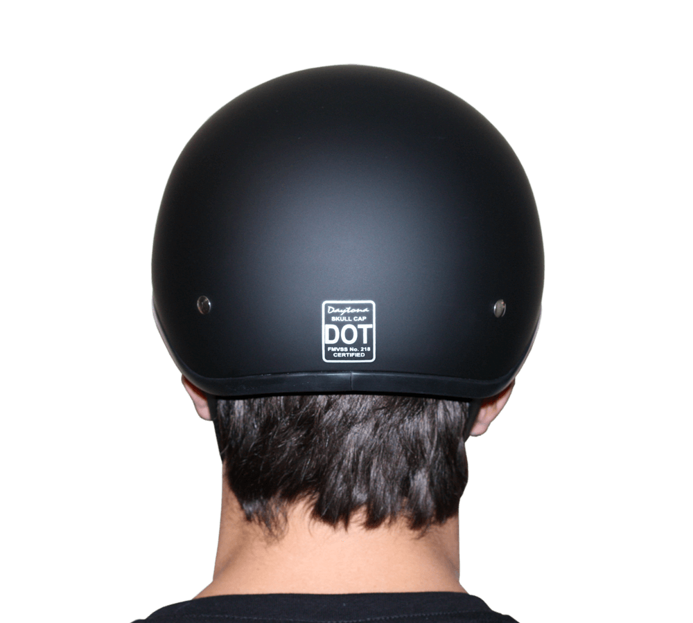 Daytona Skull Cap Freedom Half Helmet, 2XS