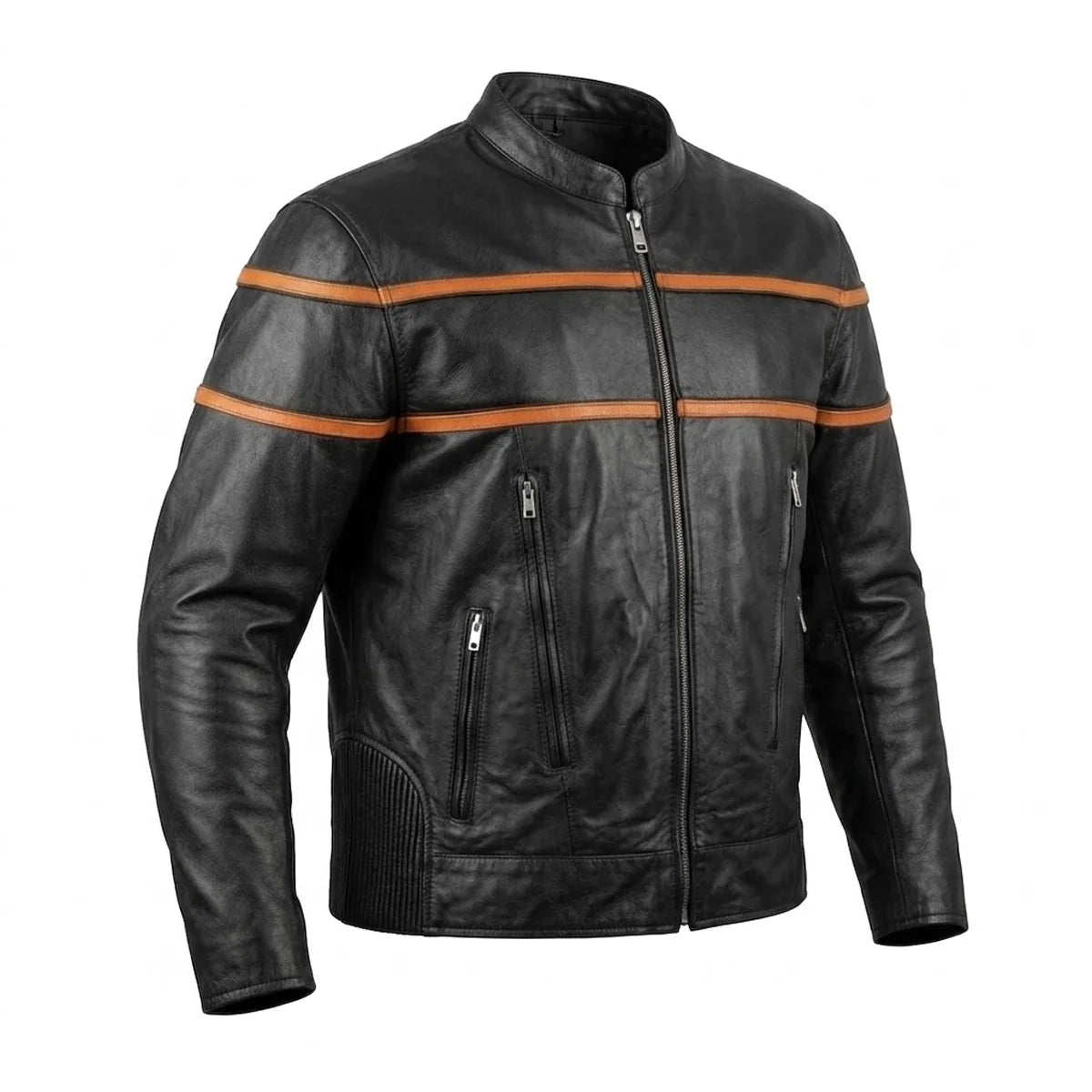 Fury - Men's Premium Leather Motorcycle Jacket