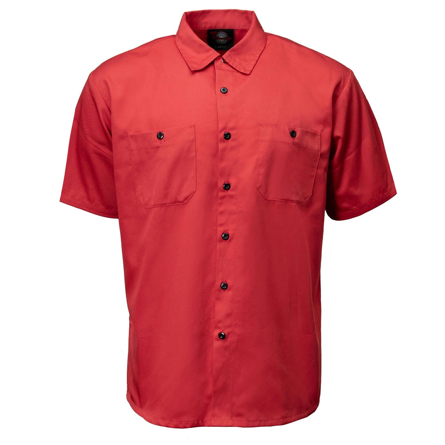 MMCC Men's Super Duty Red Mechanic Shirt - Microfiber Panel - MDM11663