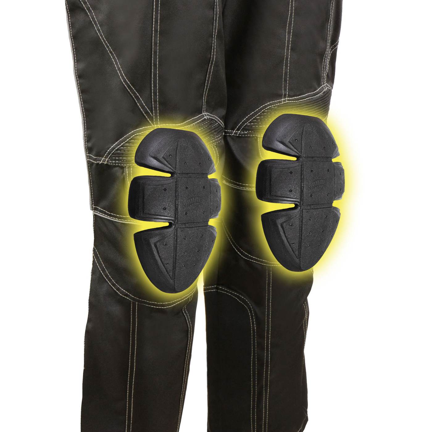 Milwaukee Leather MPM5729 Men's Black Tri-Tex Fabric Motorcycle Rider Pants w/ CE Armor Protection