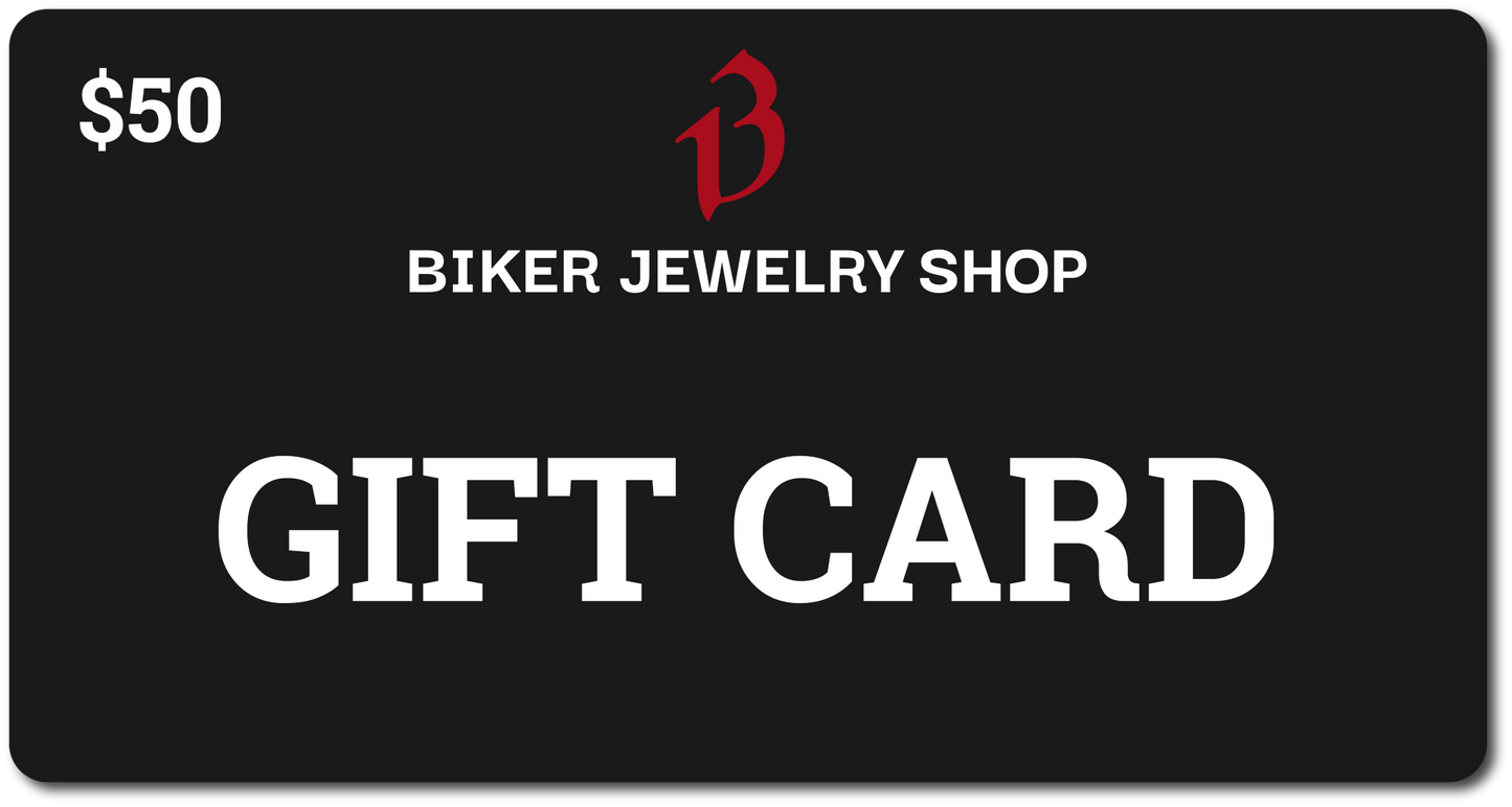 Biker Jewelry Shop Gift Card