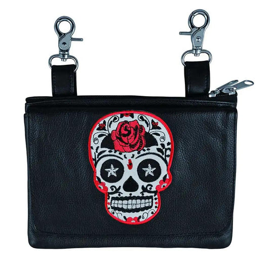 Ladies Clip on Bag - Skull Themed