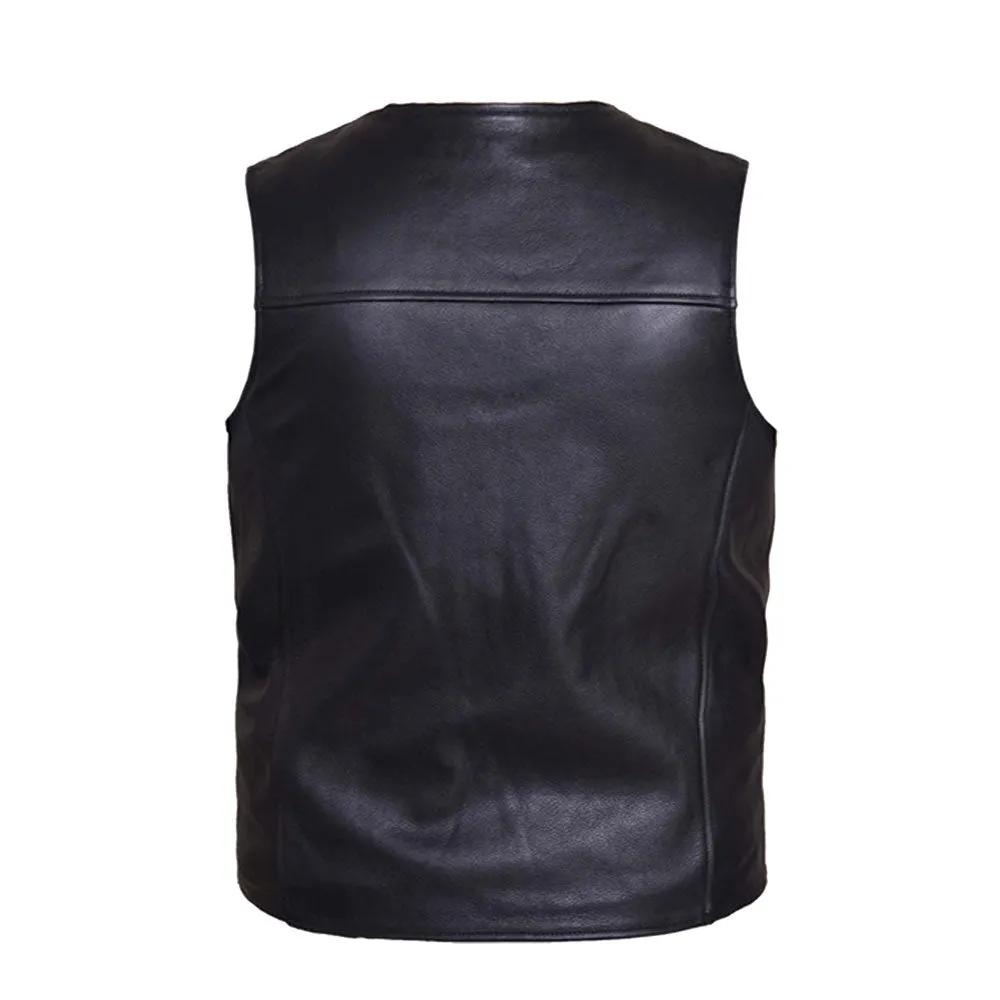 Santa Fe - Mens Premium Leather Vest
