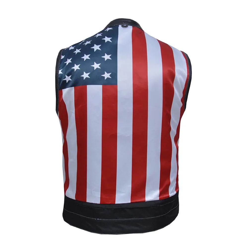 Freedom - Mens USA Flag Liner Club Vest