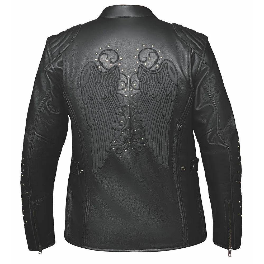 Angel - Women's Leather Motorcycle Jacket