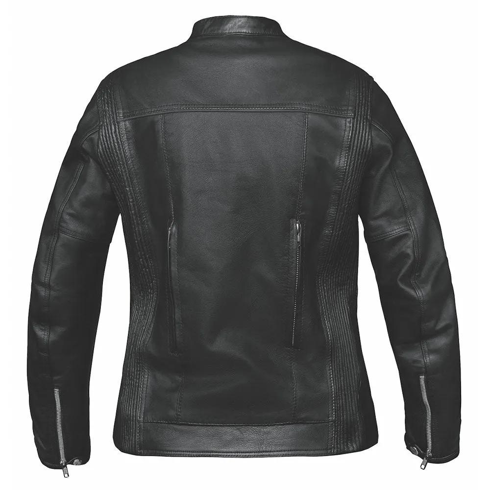 Sophie - Ladies Spandex Leather Jacket
