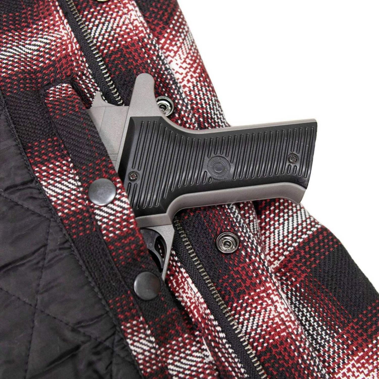 Milwaukee Leather MPM1637 Men's Plaid Mechanic Long Sleeve Flannel Biker Shirt