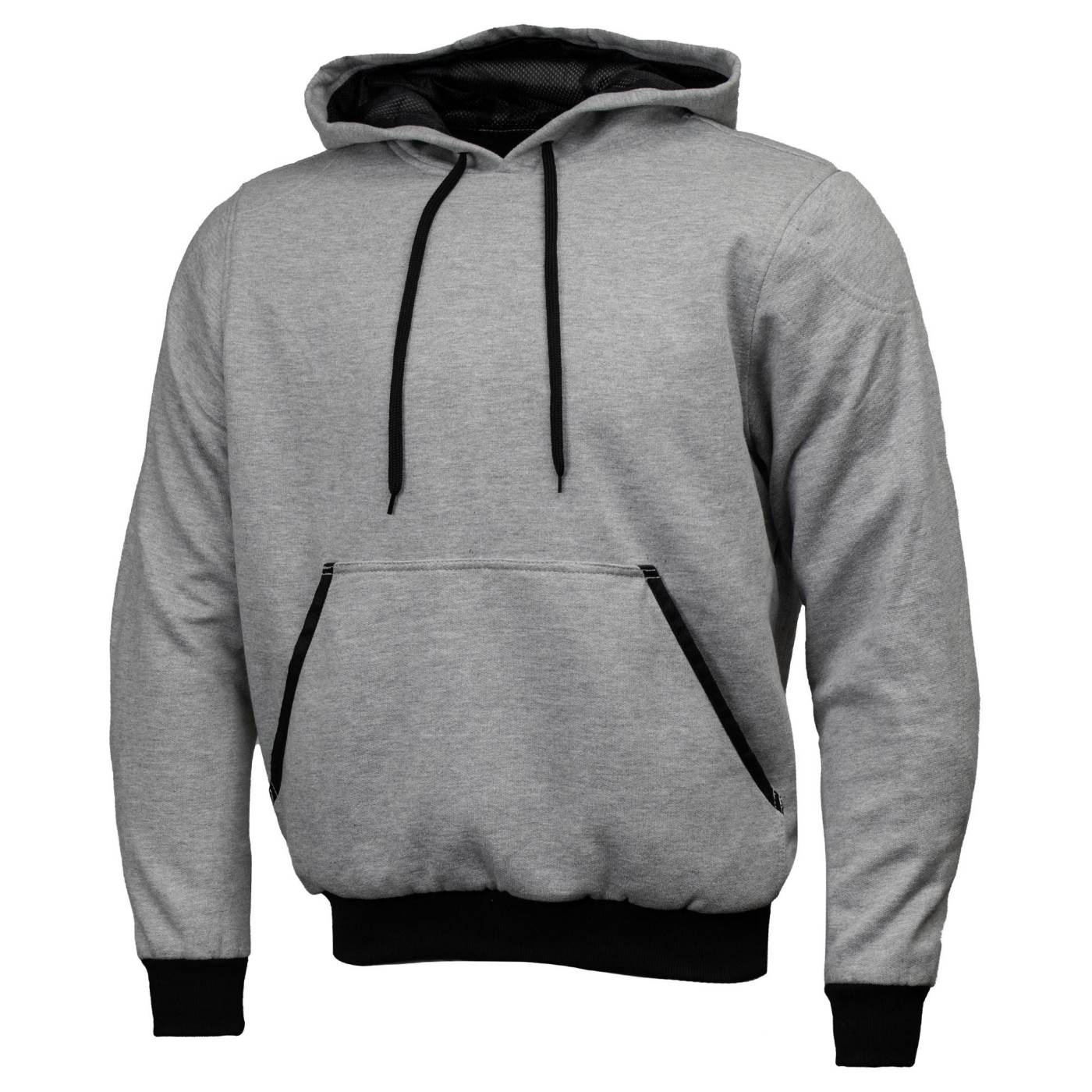 Milwaukee Leather Men's Streetguard Black CE Armored Riding Hoodie, Shoulder and Elbow Armor - MPM1769