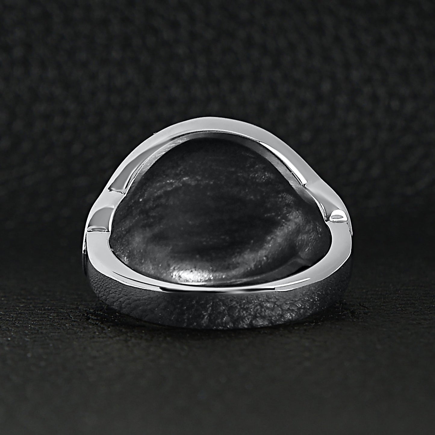 Stainless Steel Medieval Sword and Shield Signet Ring
