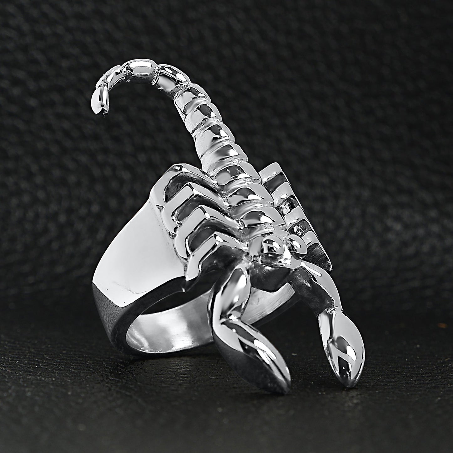 Stainless Steel Scorpion Ring