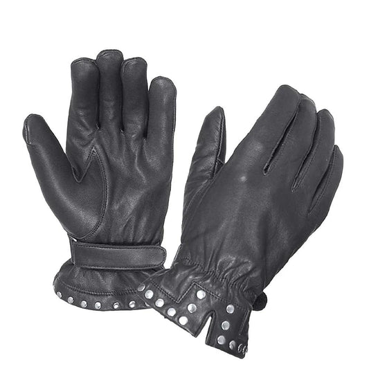 Ladies Full Finger Studded Gloves