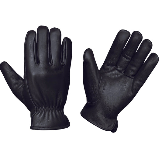 8399.00 - Mens Full Finger Deerskin Leather Gloves