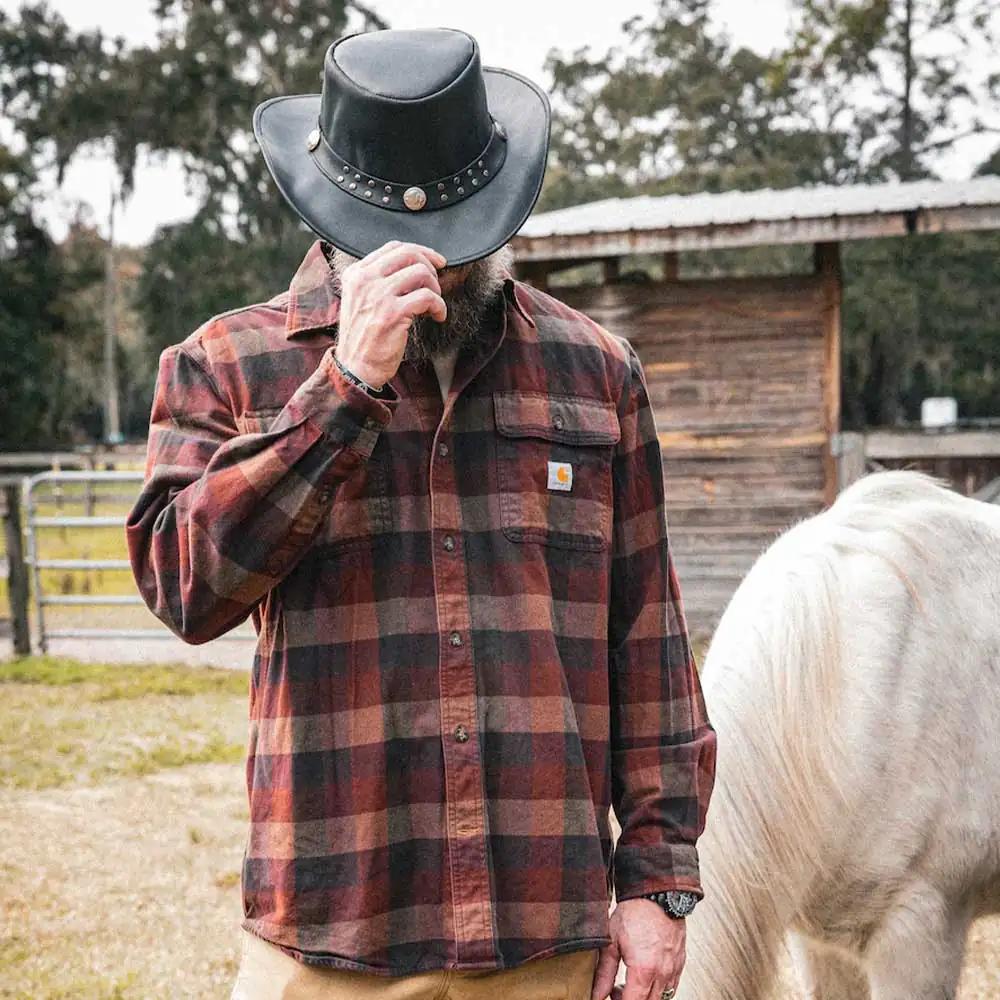 Rodeo - Premium Leather Cowboy Hat