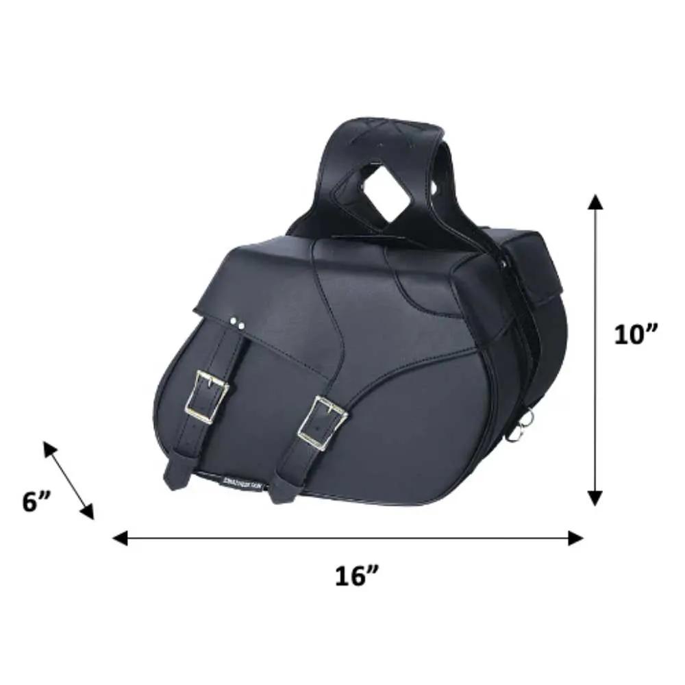 16" x 10" x 6 - PVC Saddle Bag