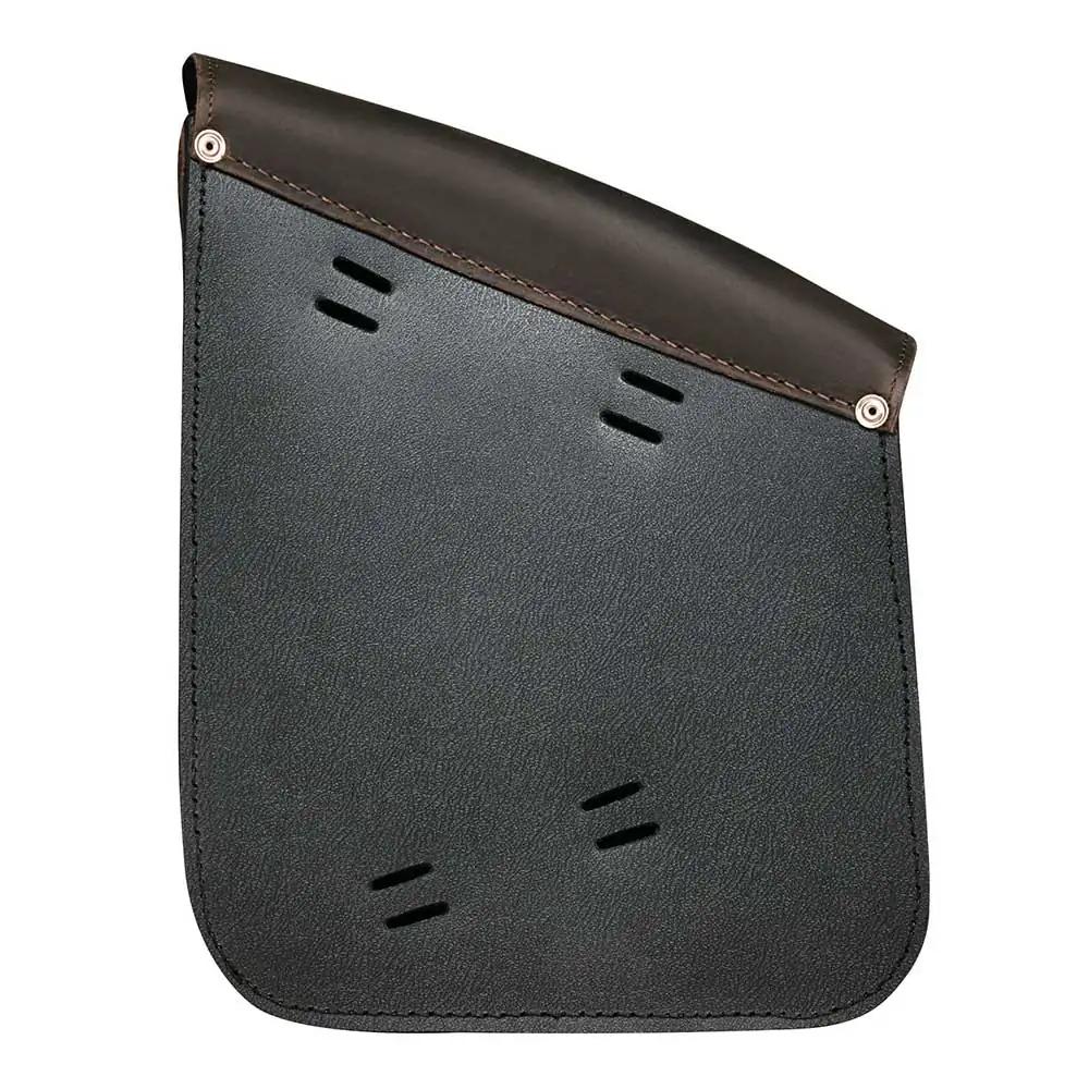 Rustic Brown strips 9586.L - Left Side Leather Swing Arm Bag