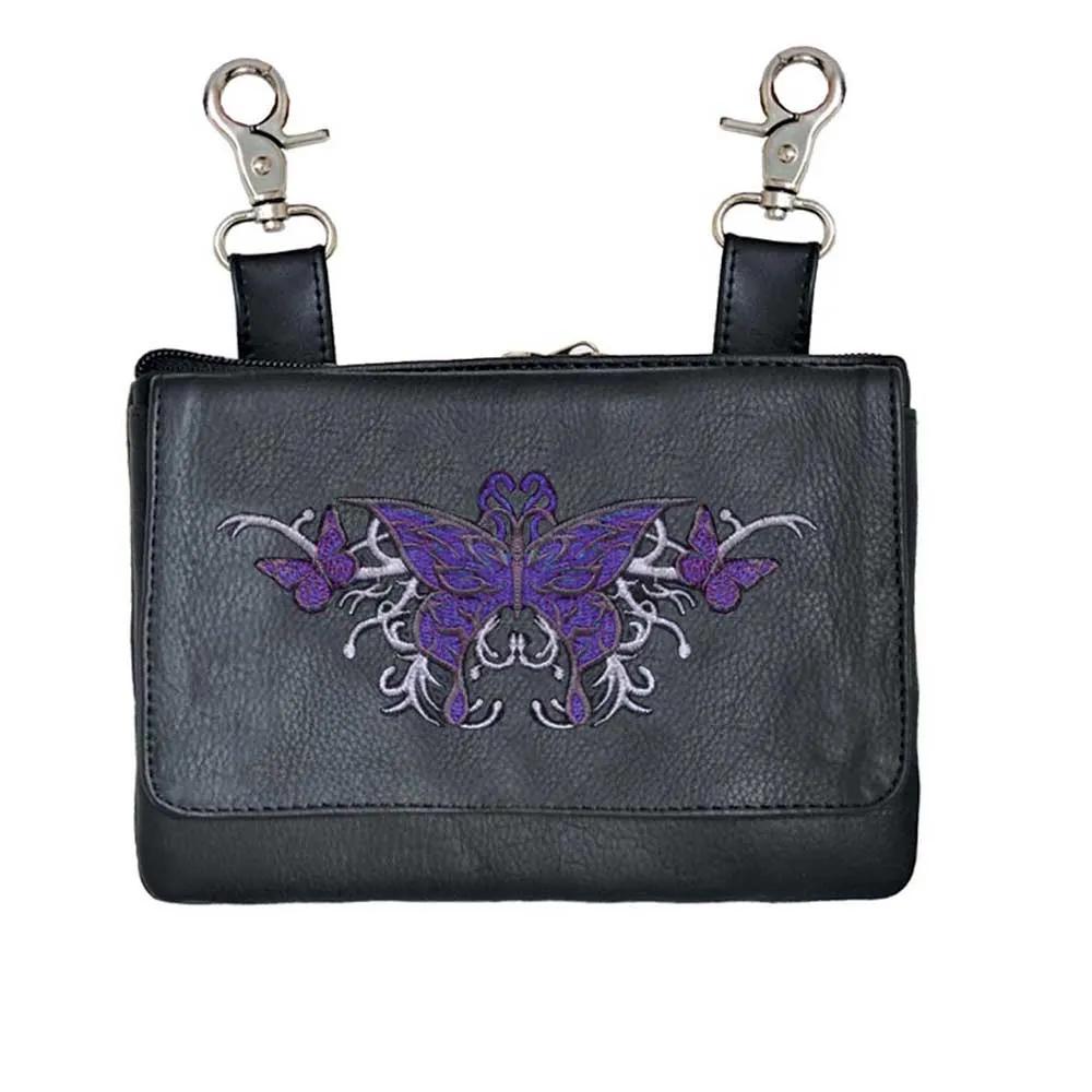 Glam Rider Premium Cowhide Clip-On Bag