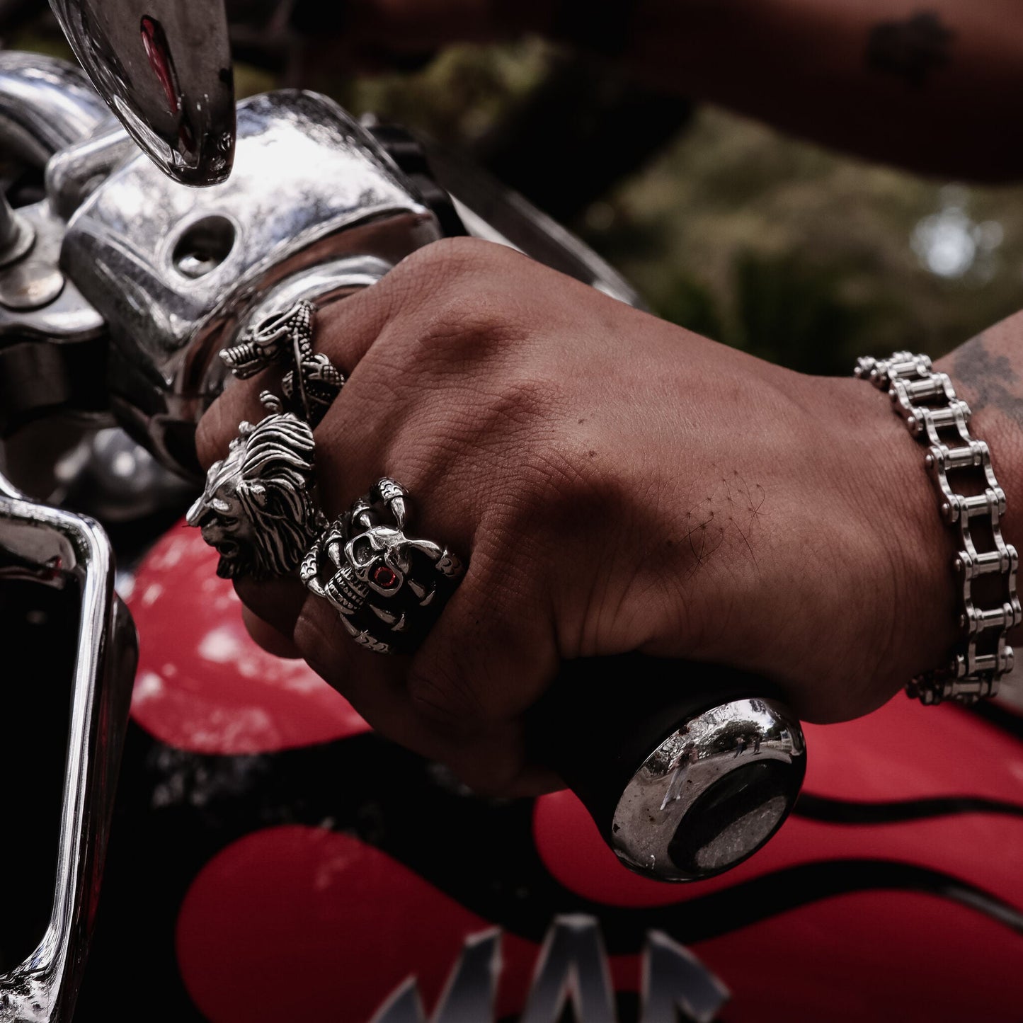 Stainless Steel Eastern Dragon Ring