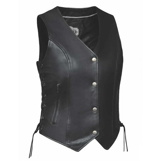 Beth - Ladies Premium Leather Vest