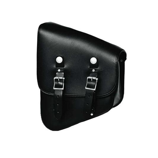 Black- Left Side PVC Swing Arm Bag