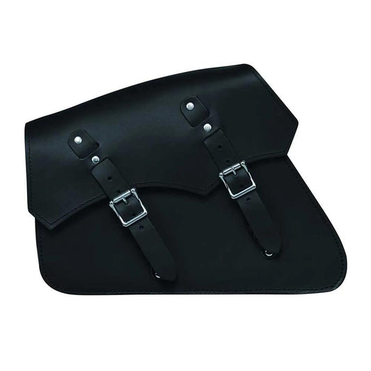Black strap 2 - Right Side Leather Swing Arm Bag