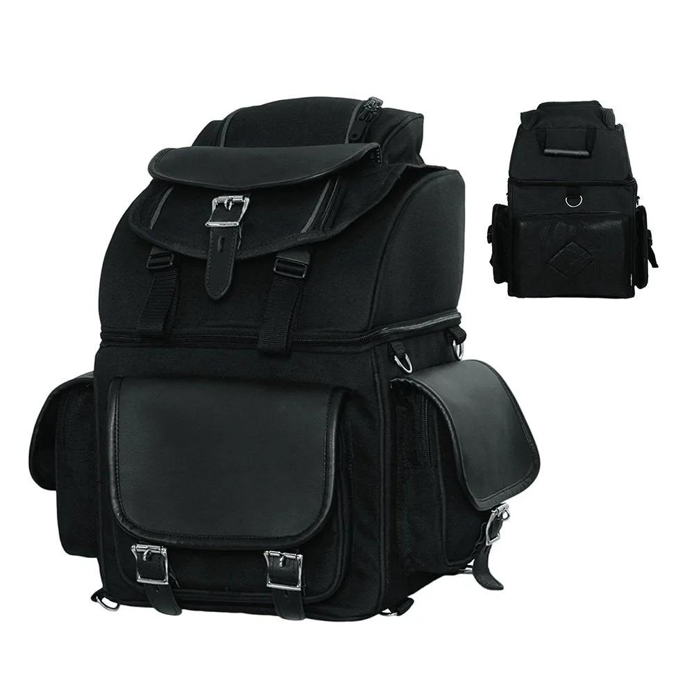 Round Motorcycle Textile Travel Bag