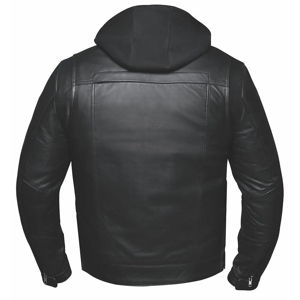 Dragon - Men's Premium Leather Motorcycle Jacket