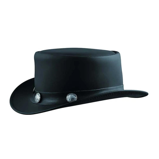 Brass Bison - Mens Premium Leather Top Hat
