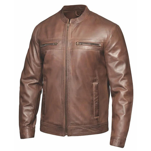Nevada - Mens Premium Leather Jacket
