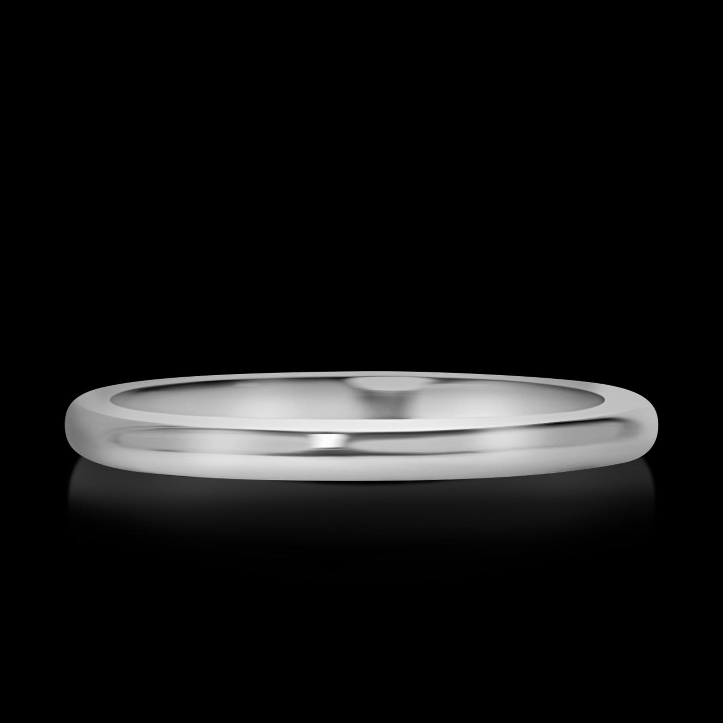 Stainless Steel Classic Band Ring