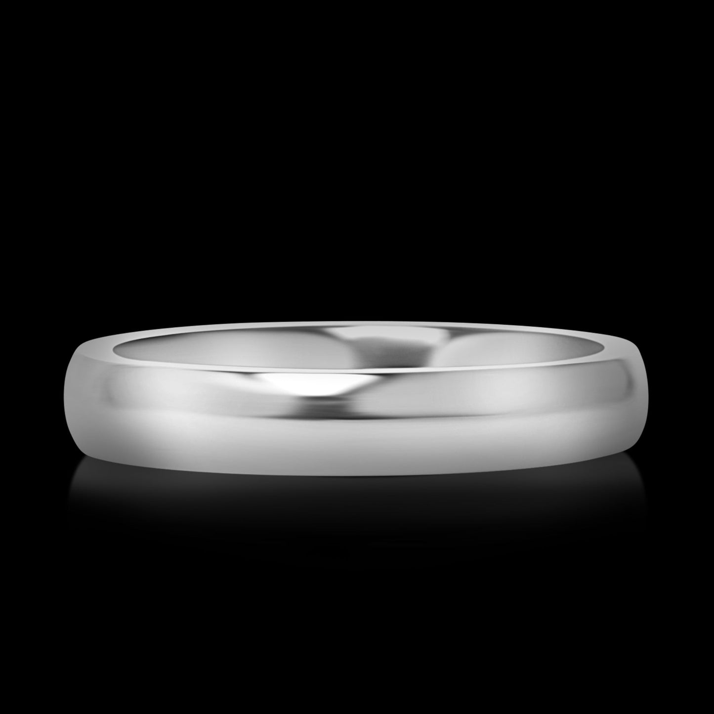 Stainless Steel Classic Band Ring